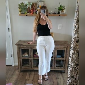 ✨ Good American Cream Wide-Leg Sweatpants | Size 3 (L/XL) ✨